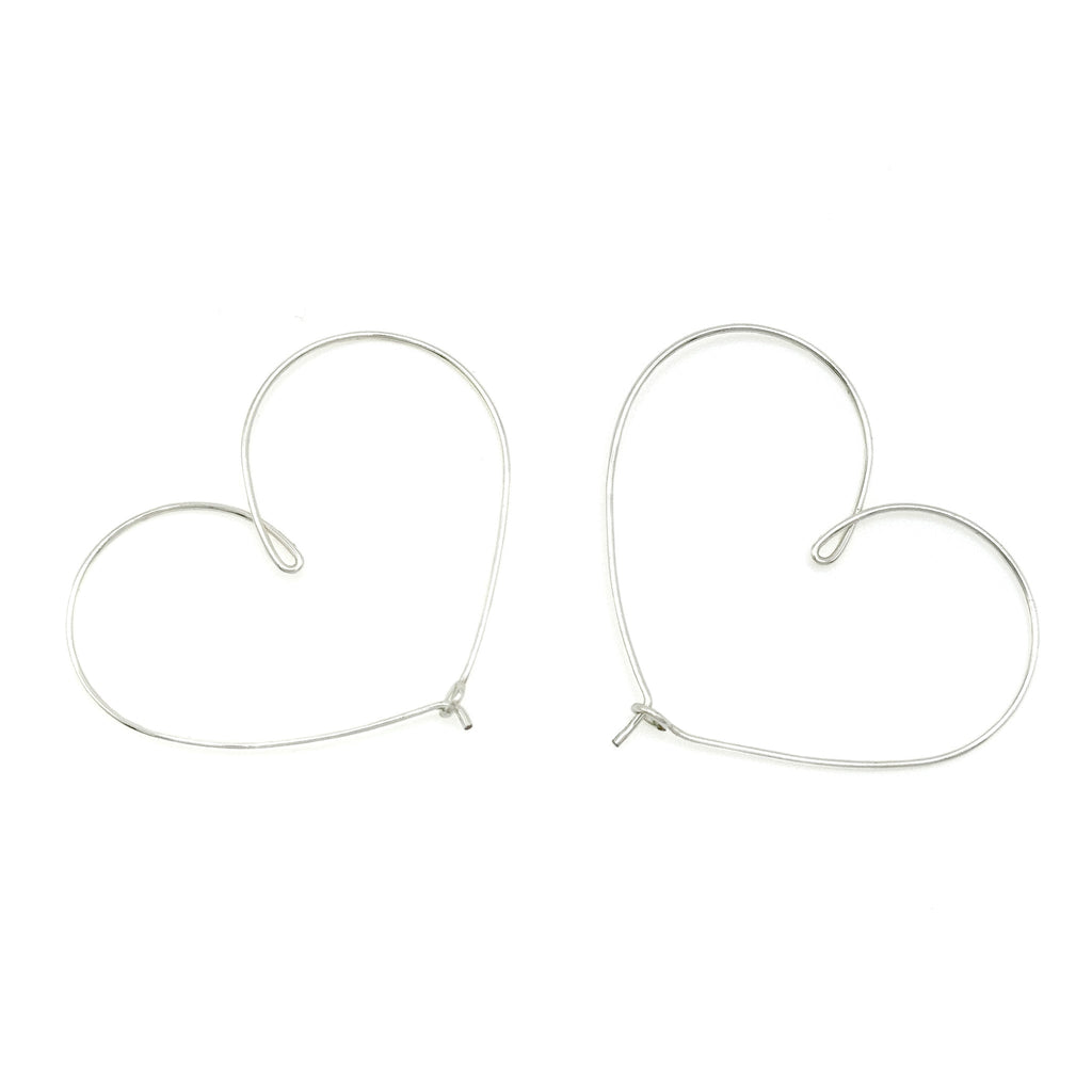 Sweetheart large hoops - P's One-Stop Shop 