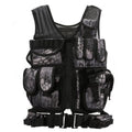 Tactical Vest Military Combat Army Armor Vests Molle Airsoft Plate Carrier Swat Vest Outdoor Hunting Fishing CS Training Vest - P's One-Stop Shop 