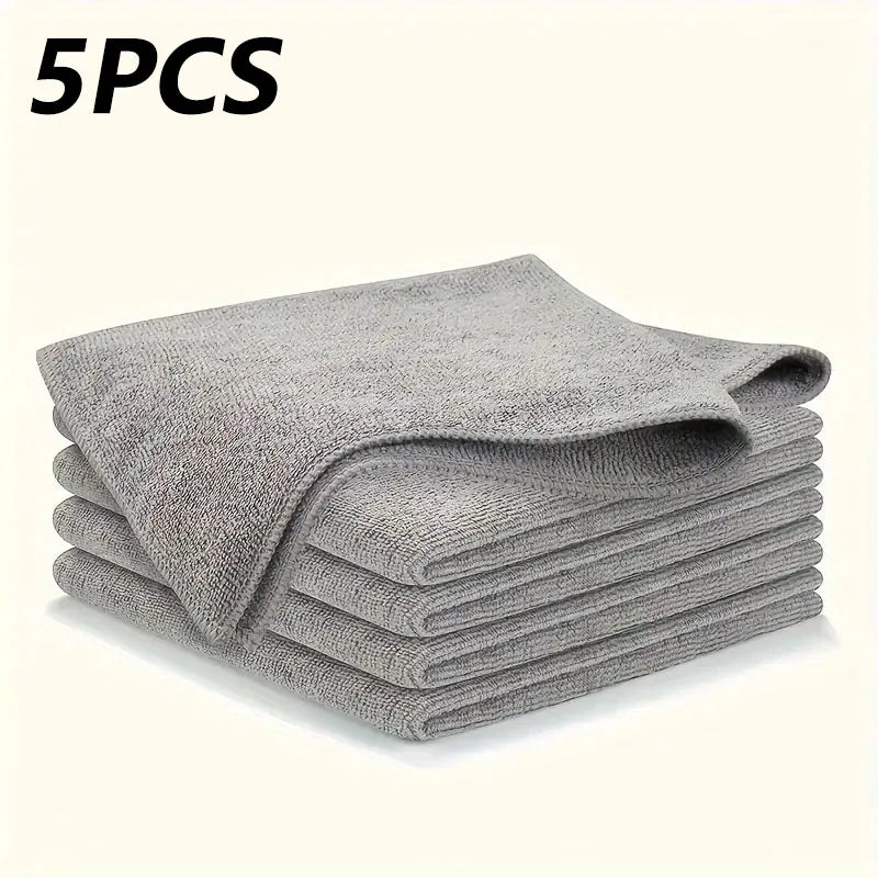 Thicken Microfiber Cleaning Cloths Lint Free Microfiber Cleaning Towel Cloths Reusable Cleaning Towels Absorbent for Car Window - P's One-Stop Shop 