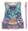 Touchcat Bell-Chime Designer Rubberized Cat Collar w/ Stainless Steel Hooks - P's One-Stop Shop 