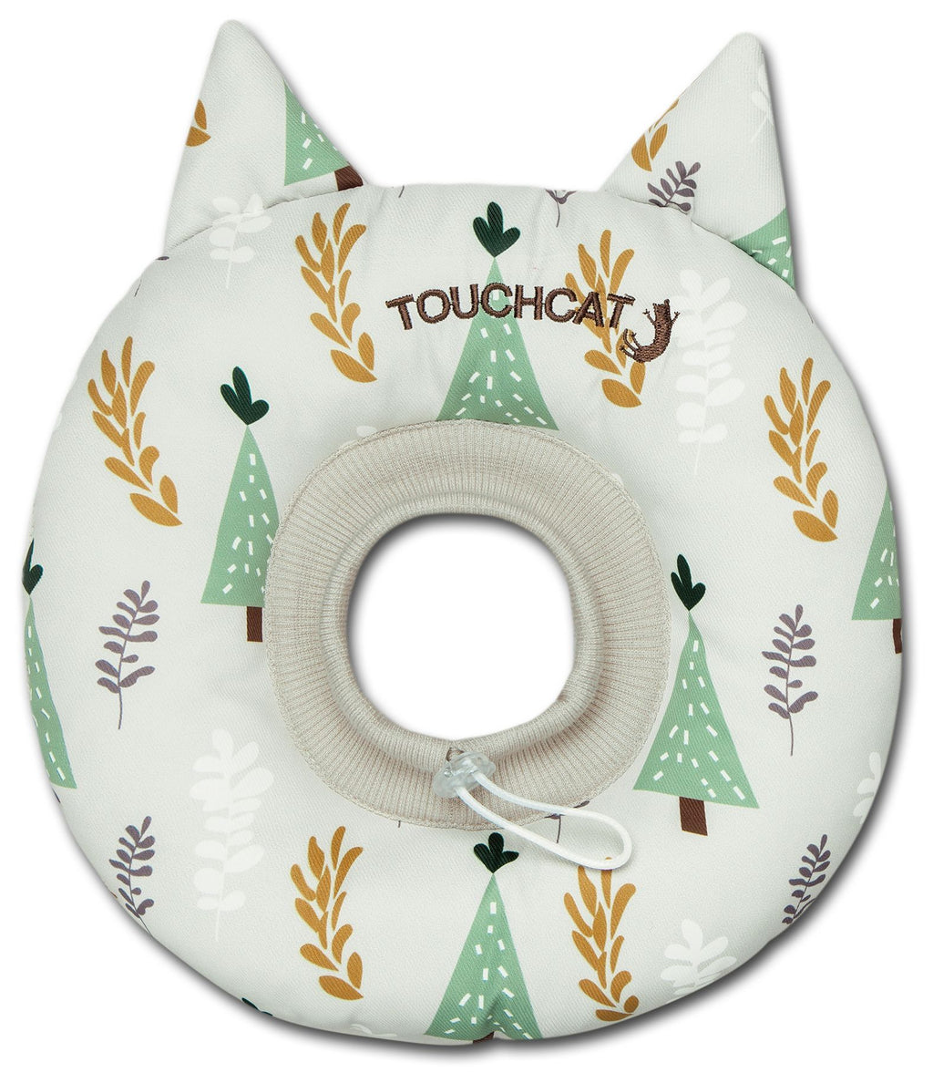 Touchcat ® 'Ringlet' Licking and Scratching Adjustable Pillow Cat Neck Protector - P's One-Stop Shop 
