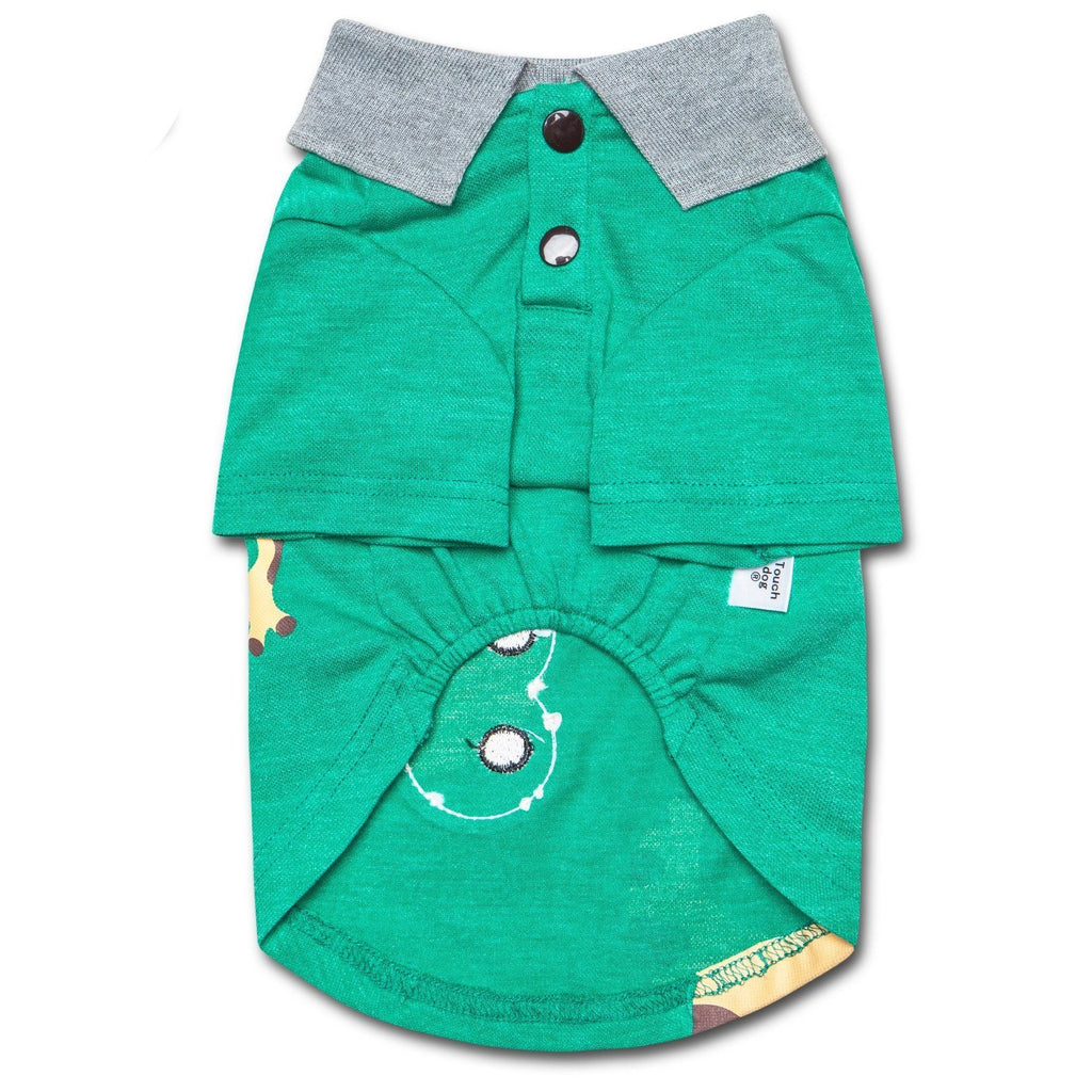Touchdog 'Arubark' Caribbean Style Dog Polo T-Shirt - P's One-Stop Shop 