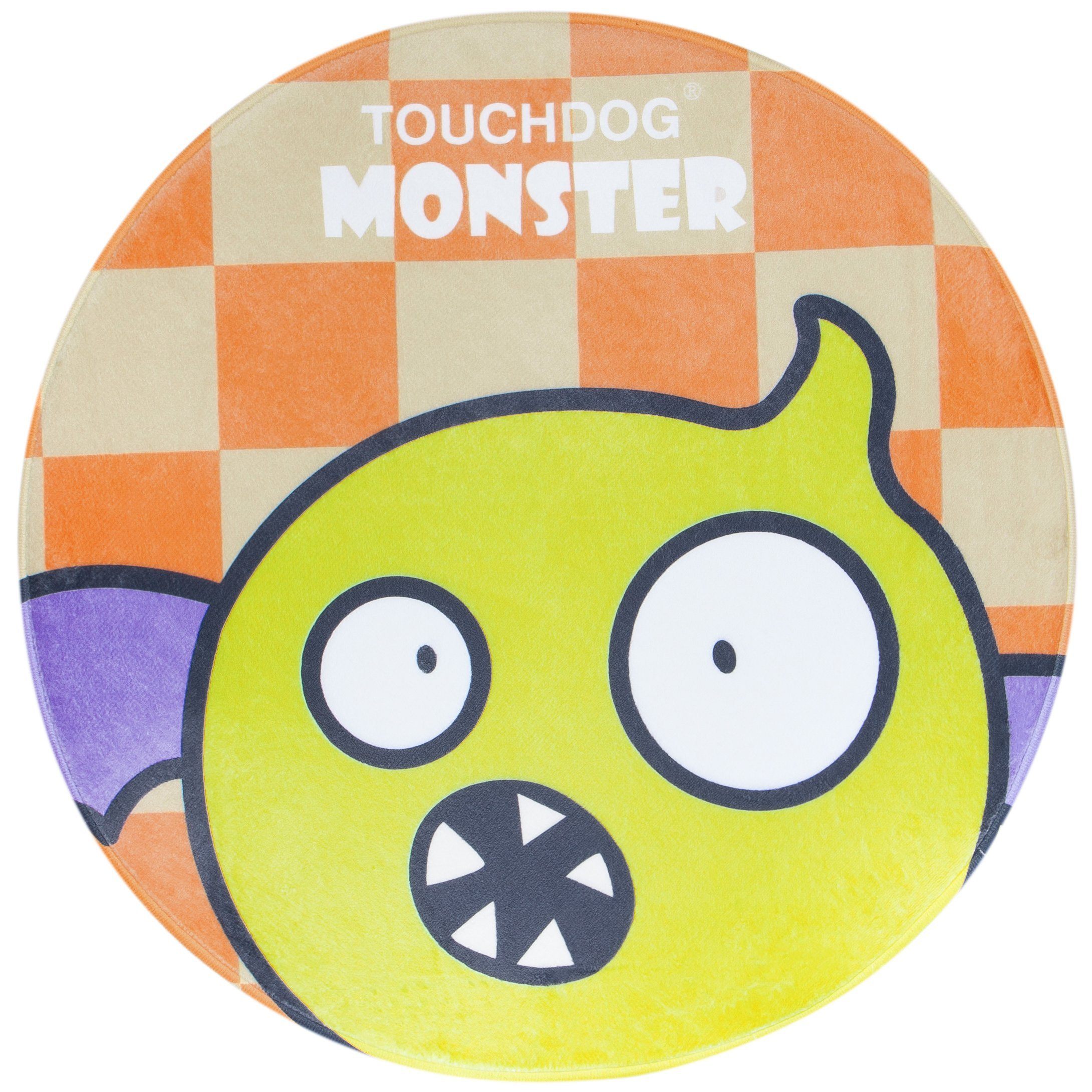 Touchdog Cartoon Flying Critter Monster Rounded Cat and Dog Mat - P's One-Stop Shop 