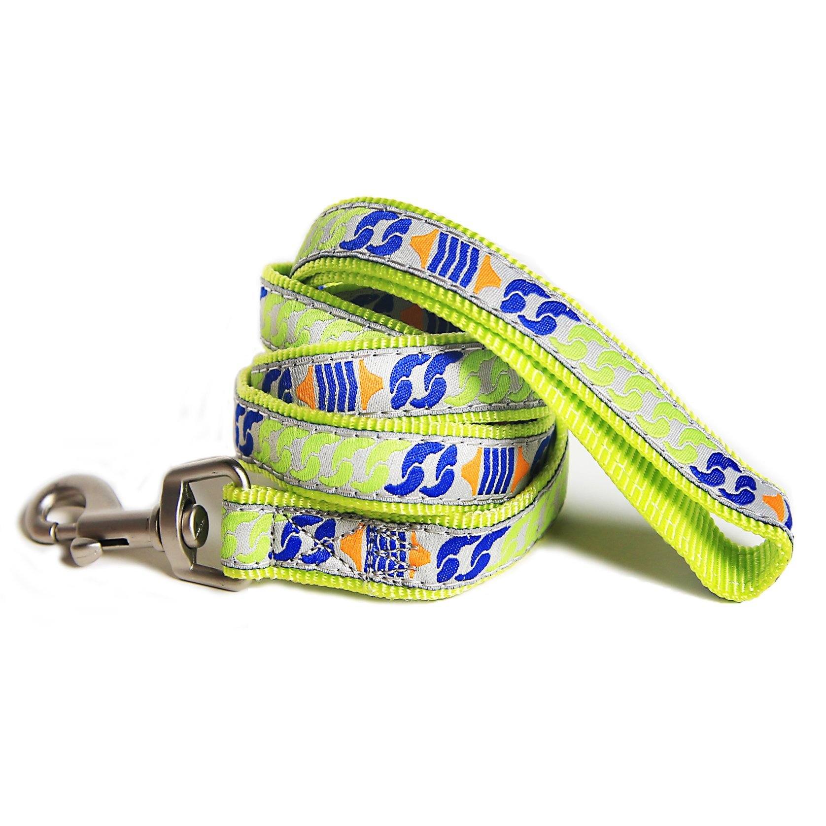 Touchdog 'Chain Printed' Tough Stitched Dog Harness and Leash - P's One-Stop Shop 