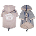Touchdog 'Cloudburst' Reversible Fashion Waterproof Dog Raincoat - P's One-Stop Shop 