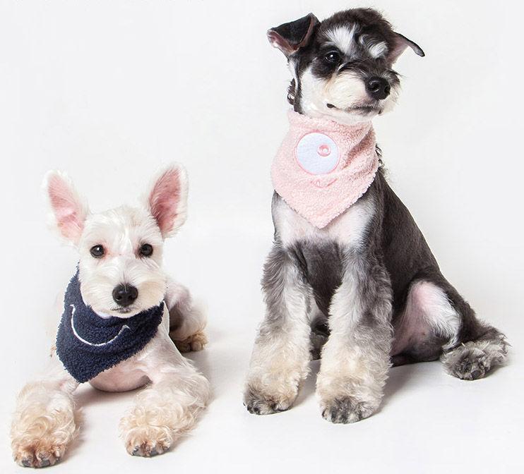 Touchdog ®'Dizzy-Eyed Cyclops' Cotton Hook-and-Loop Dog Bandana and Scarf - P's One-Stop Shop 
