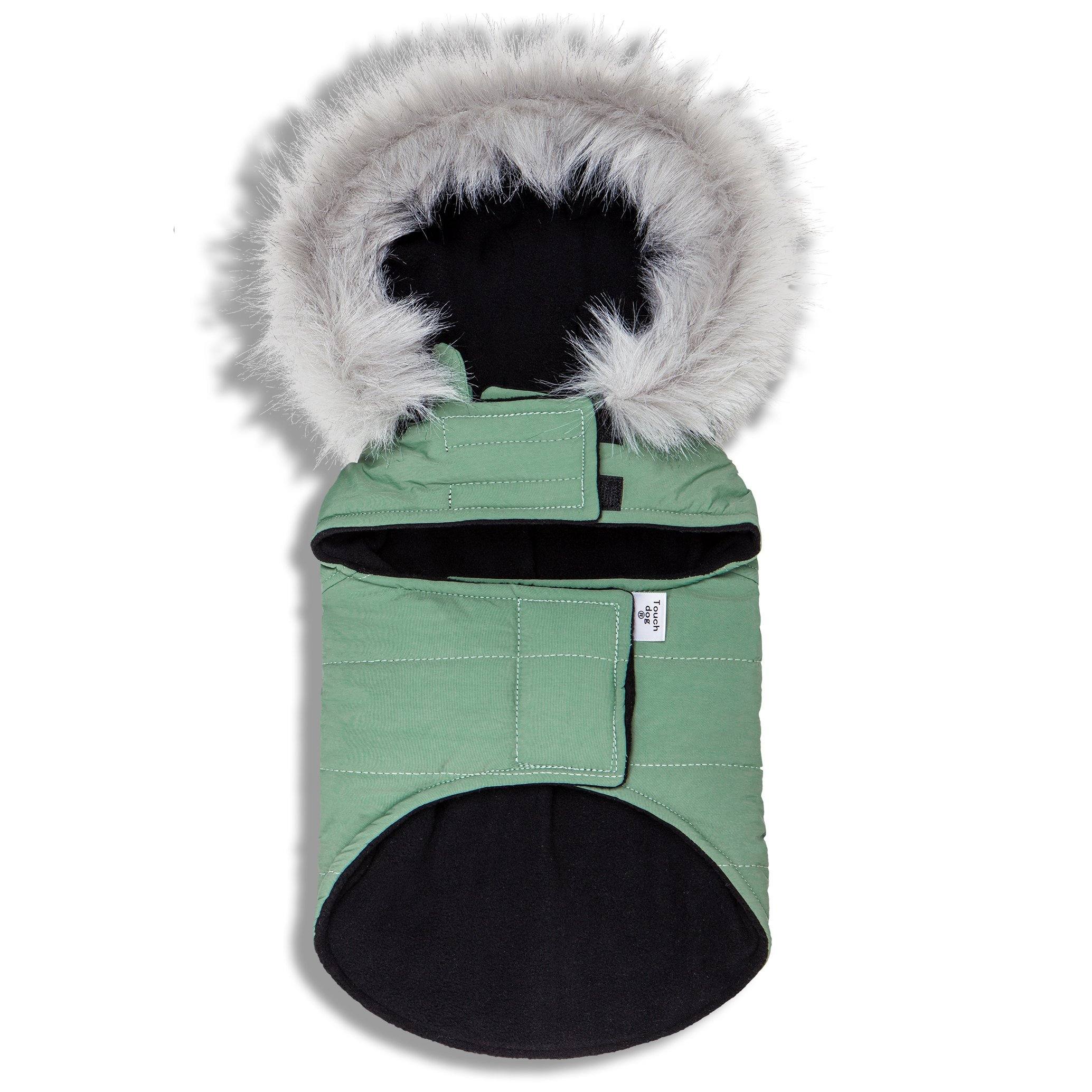 Touchdog 'Eskimo-Swag' Duck-Down Insulated Winter Dog Coat Parka - P's One-Stop Shop 