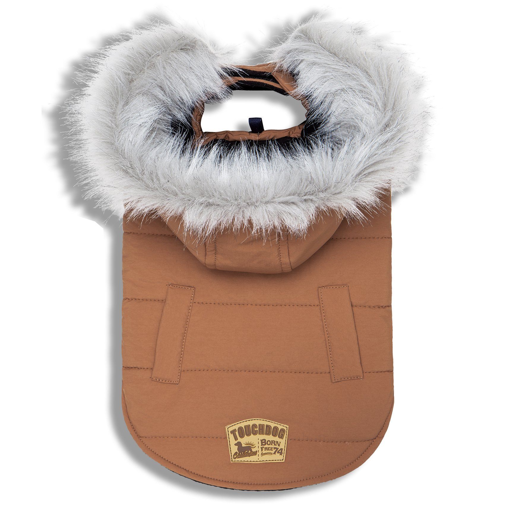 Touchdog 'Eskimo-Swag' Duck-Down Insulated Winter Dog Coat Parka - P's One-Stop Shop 