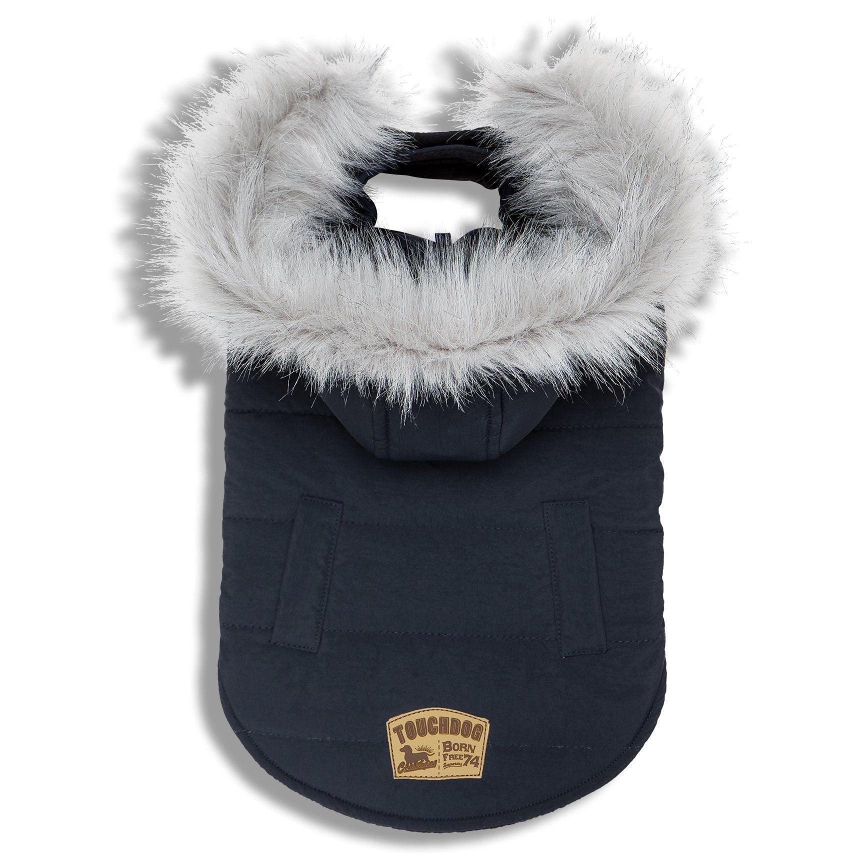 Touchdog 'Eskimo-Swag' Duck-Down Insulated Winter Dog Coat Parka - P's One-Stop Shop 