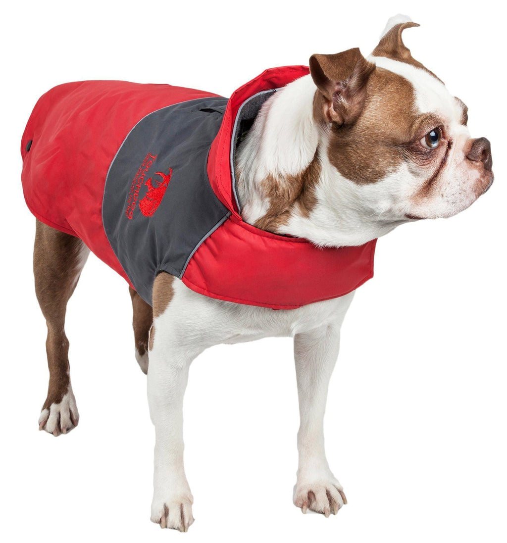 Touchdog ® Lightening-Shield 2-in-1 Dual-Removable-Layered Waterproof Dog Jacket - P's One-Stop Shop 
