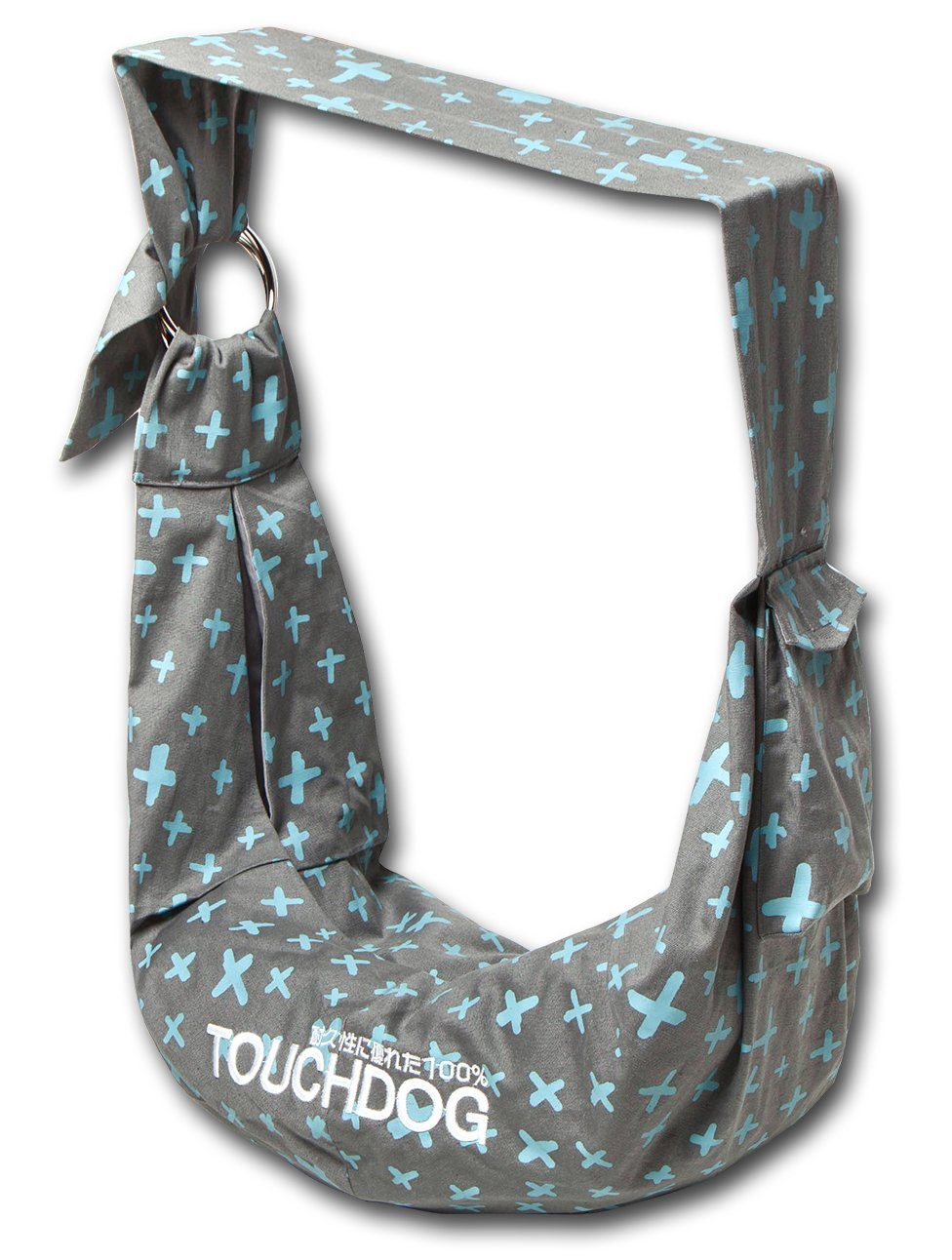 Touchdog 'Paw-Ease' Over-The-Shoulder Travel Sling Pet Carrier - P's One-Stop Shop 