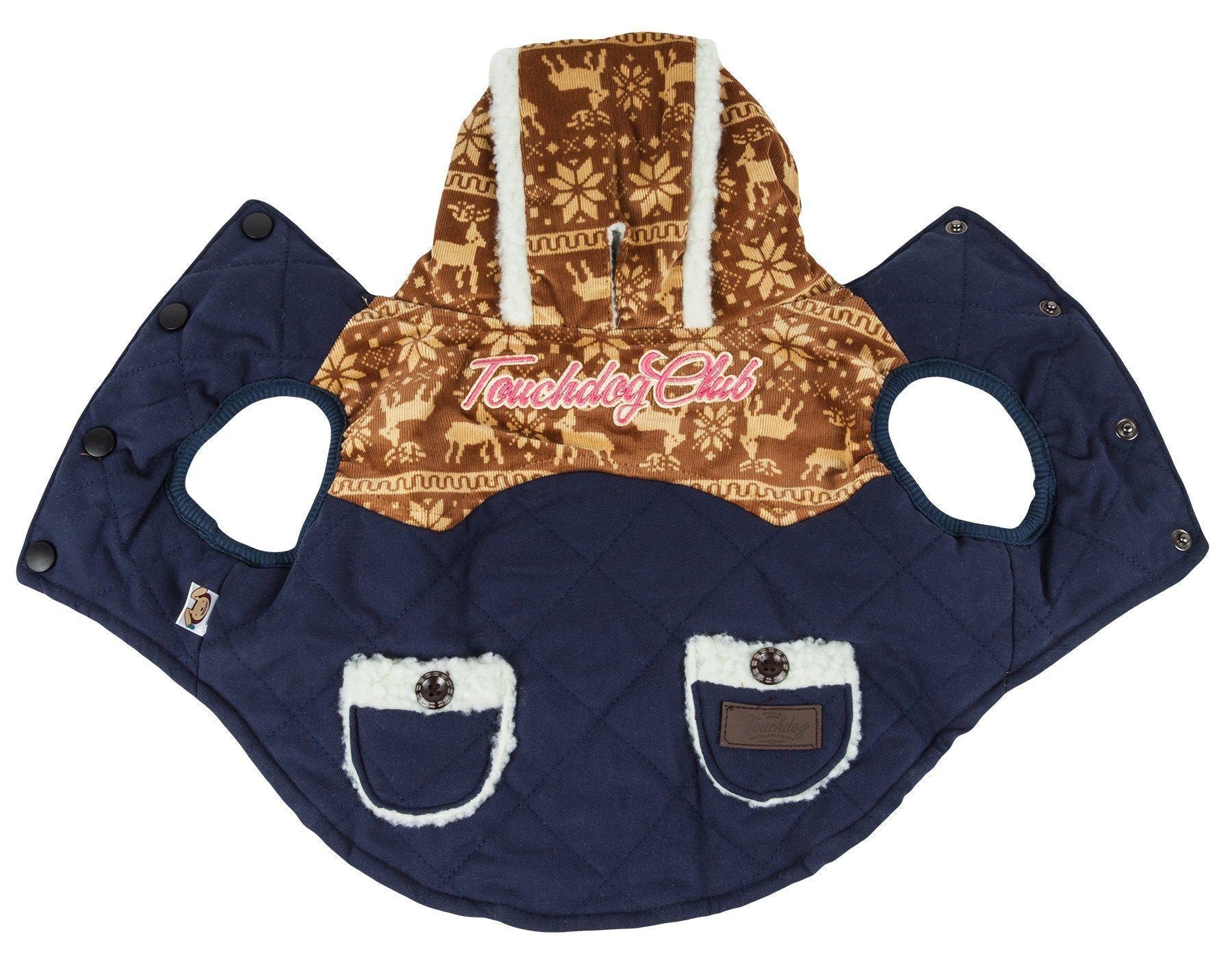 Touchdog ® 'Snowadayz' Pom Pom Hooded Fashion Dog Jacket - P's One-Stop Shop 