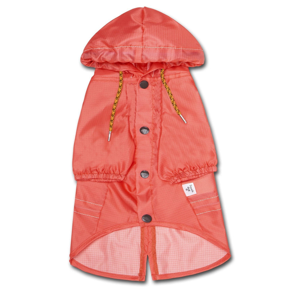 Touchdog Split-Vent Designer Waterproof Dog Raincoat - P's One-Stop Shop 