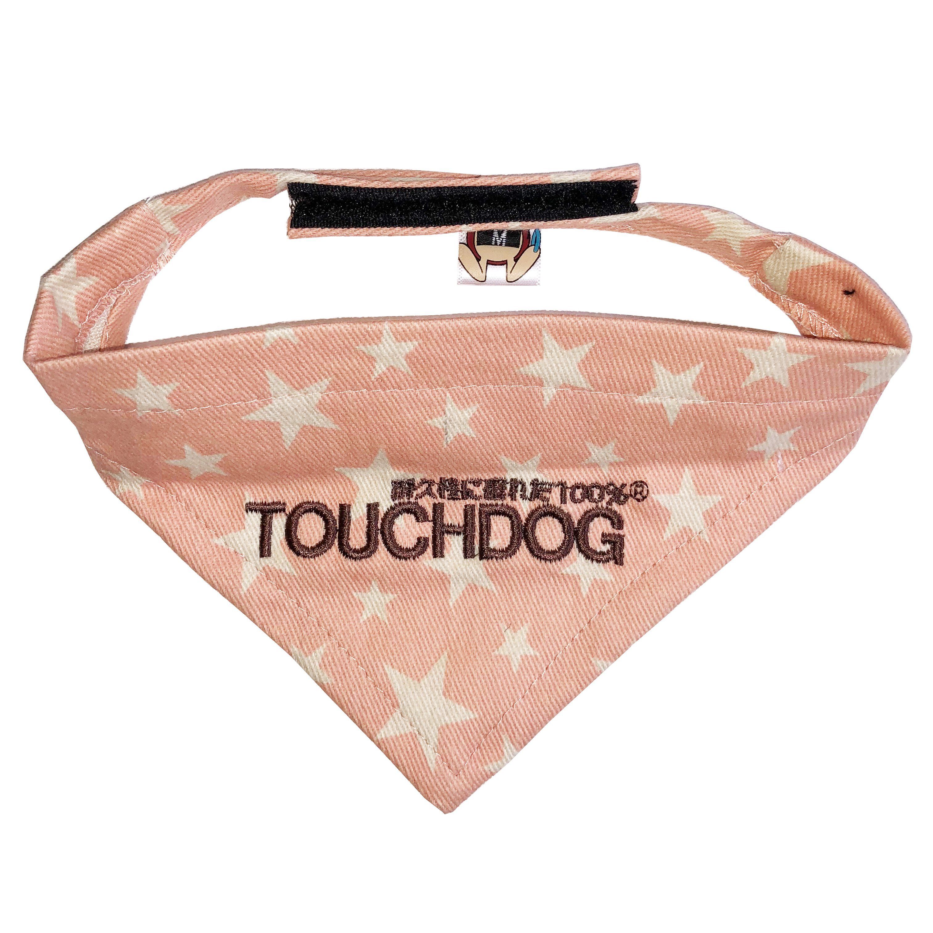 Touchdog Star Patterned Hook-and-Loop Fashion Dog Bandana - P's One-Stop Shop 