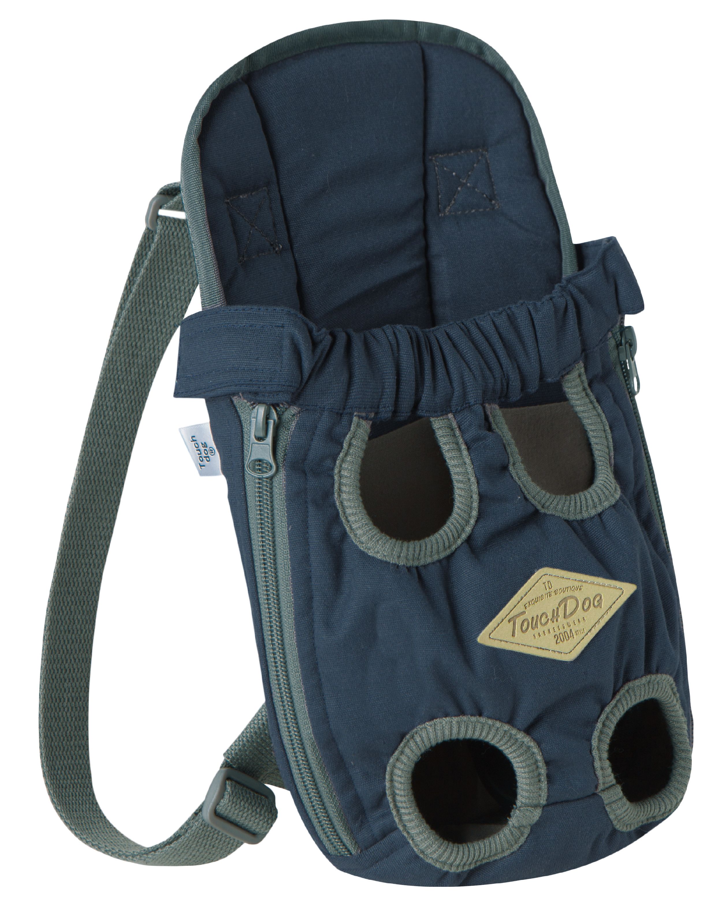Touchdog ® 'Wiggle-Sack' Fashion Designer Front and Backpack Dog Carrier - P's One-Stop Shop 