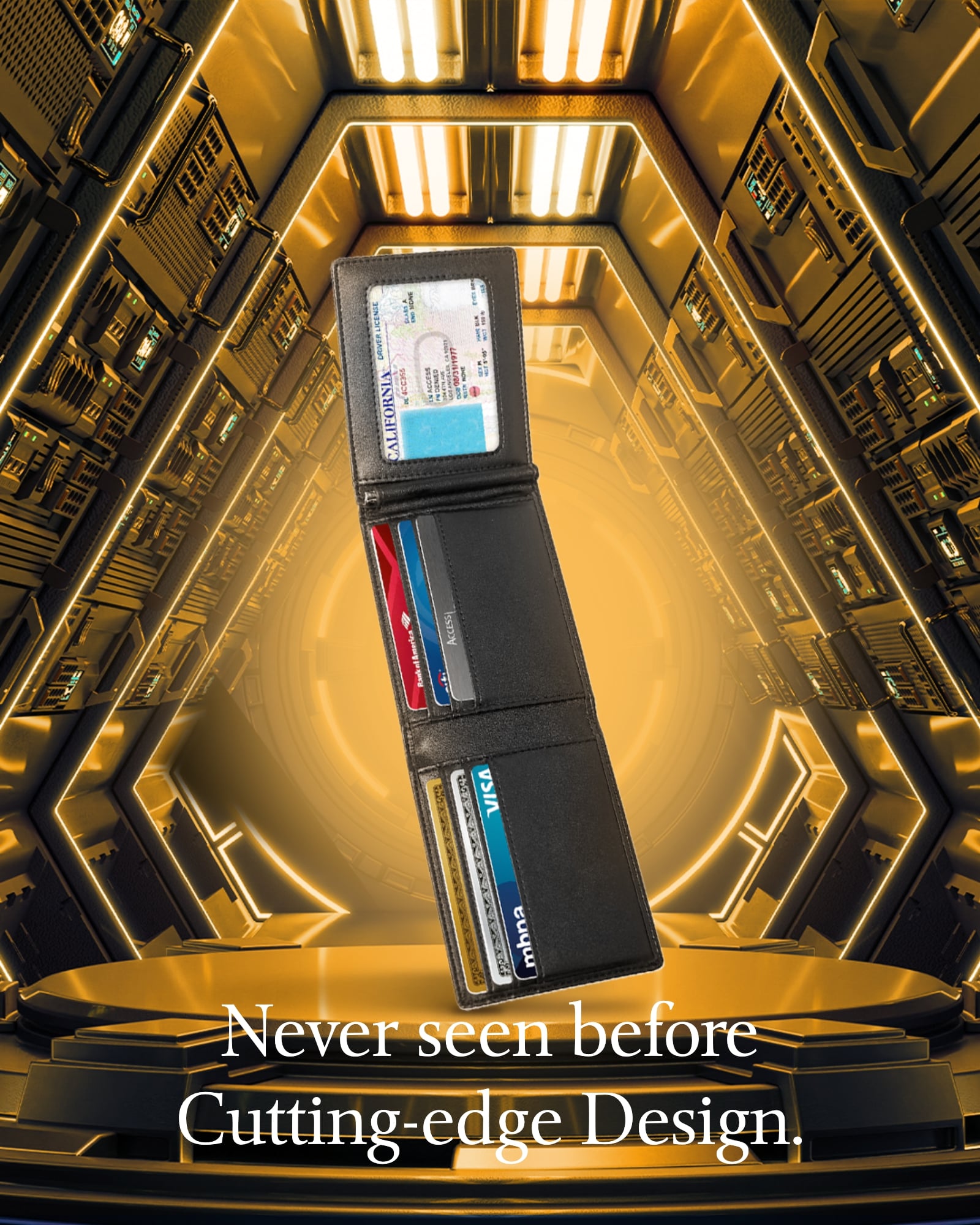 Trifold Wallet With Removable Money Clip - P's One-Stop Shop 