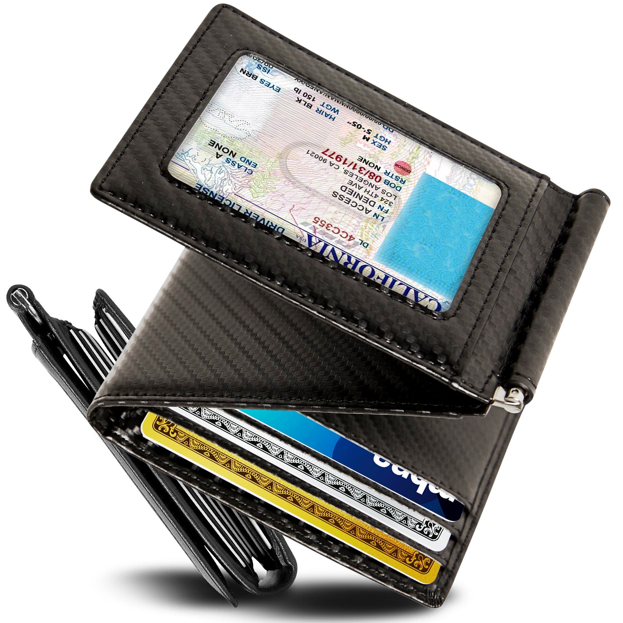 Trifold Wallet With Removable Money Clip - P's One-Stop Shop 