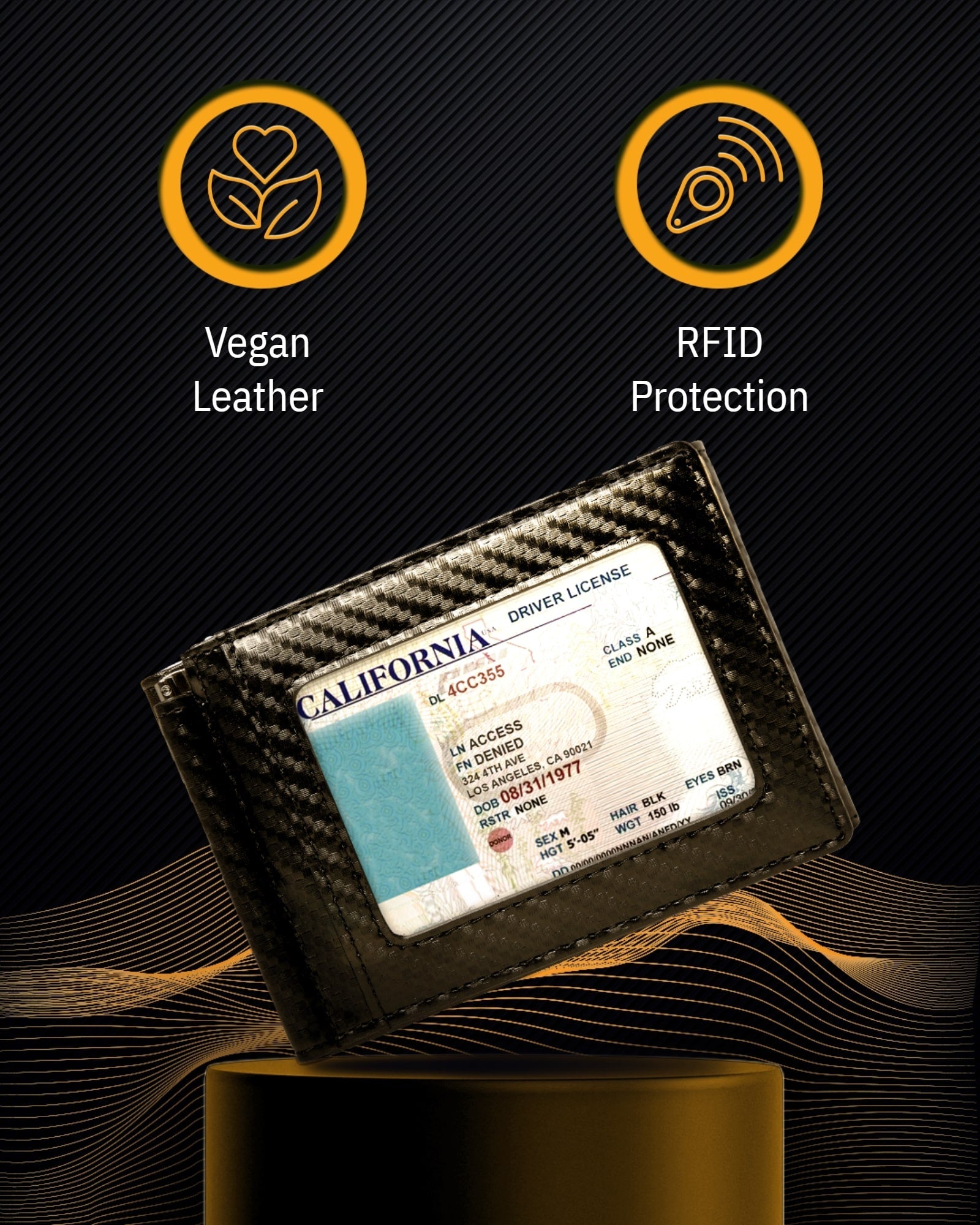 Trifold Wallet With Removable Money Clip - P's One-Stop Shop 
