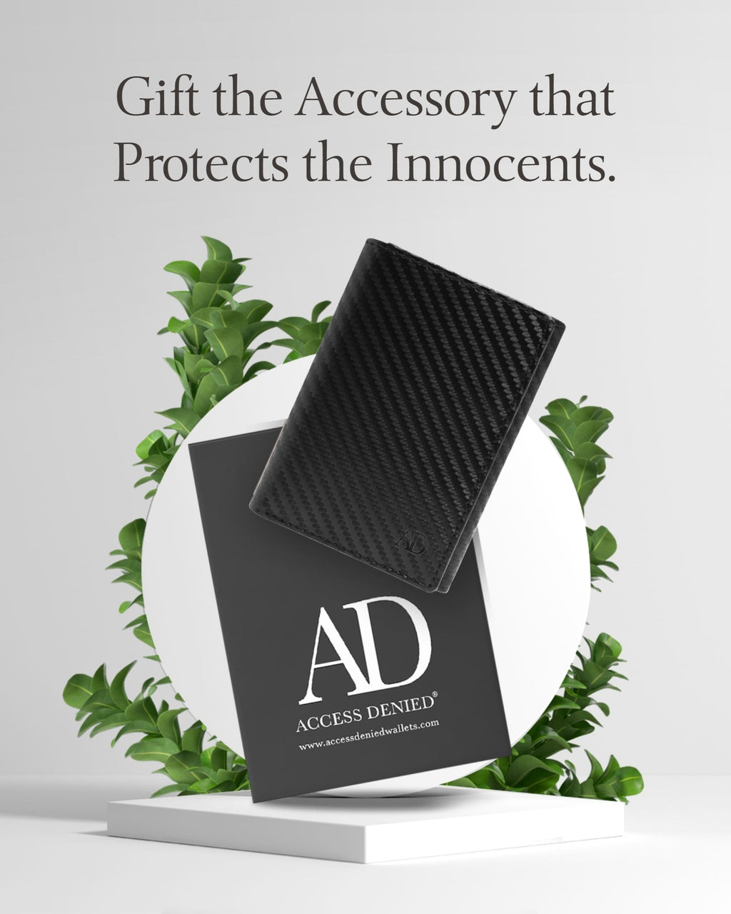 Vegan Trifold Wallet With ID Window - P's One-Stop Shop 