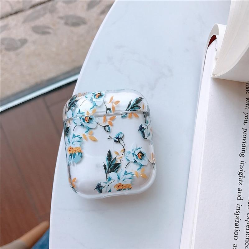 Watercolor Floral Apple Airpods Case - P's One-Stop Shop 
