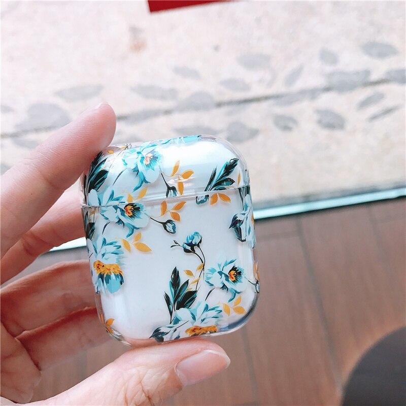 Watercolor Floral Apple Airpods Case - P's One-Stop Shop 