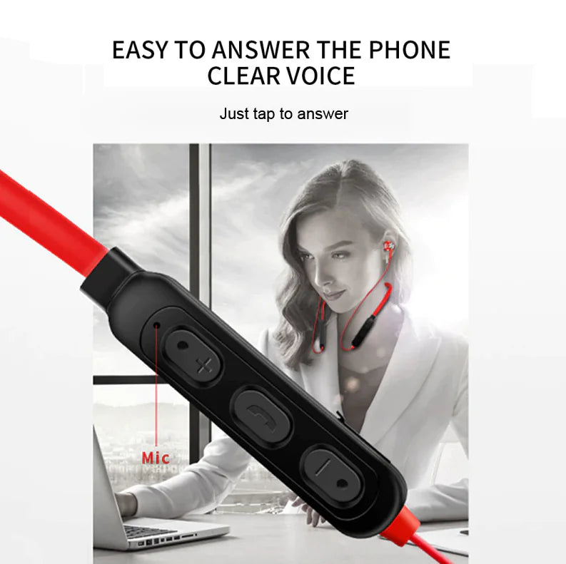 Waterproof Bluetooth 5.0 Earbuds Stereo Sport Wireless Headphones in Ear Headset - P's One-Stop Shop 