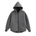 Women's Casual Zipper Hoodie with Pockets - P's One-Stop Shop 