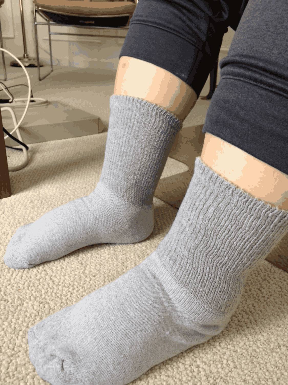 Women's Cotton Diabetic Ankle Socks (6 Pair) - P's One-Stop Shop 