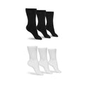 Women's Cotton Diabetic Crew Socks (Assorted) - P's One-Stop Shop 