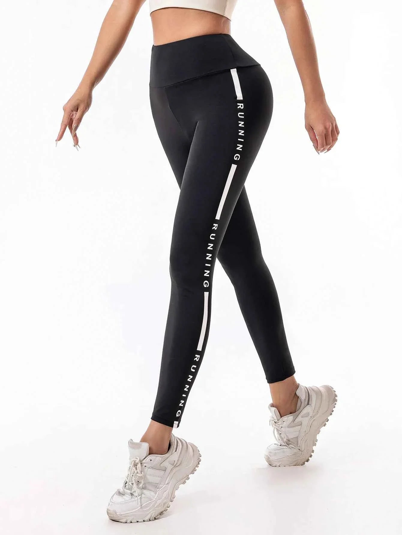 Women's High Waist Yoga Compression Pants - P's One-Stop Shop 