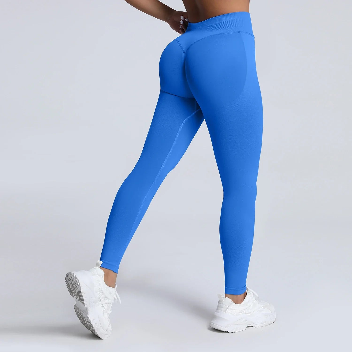 Women's Low Waist Scrunch Bum Yoga Tights - P's One-Stop Shop 