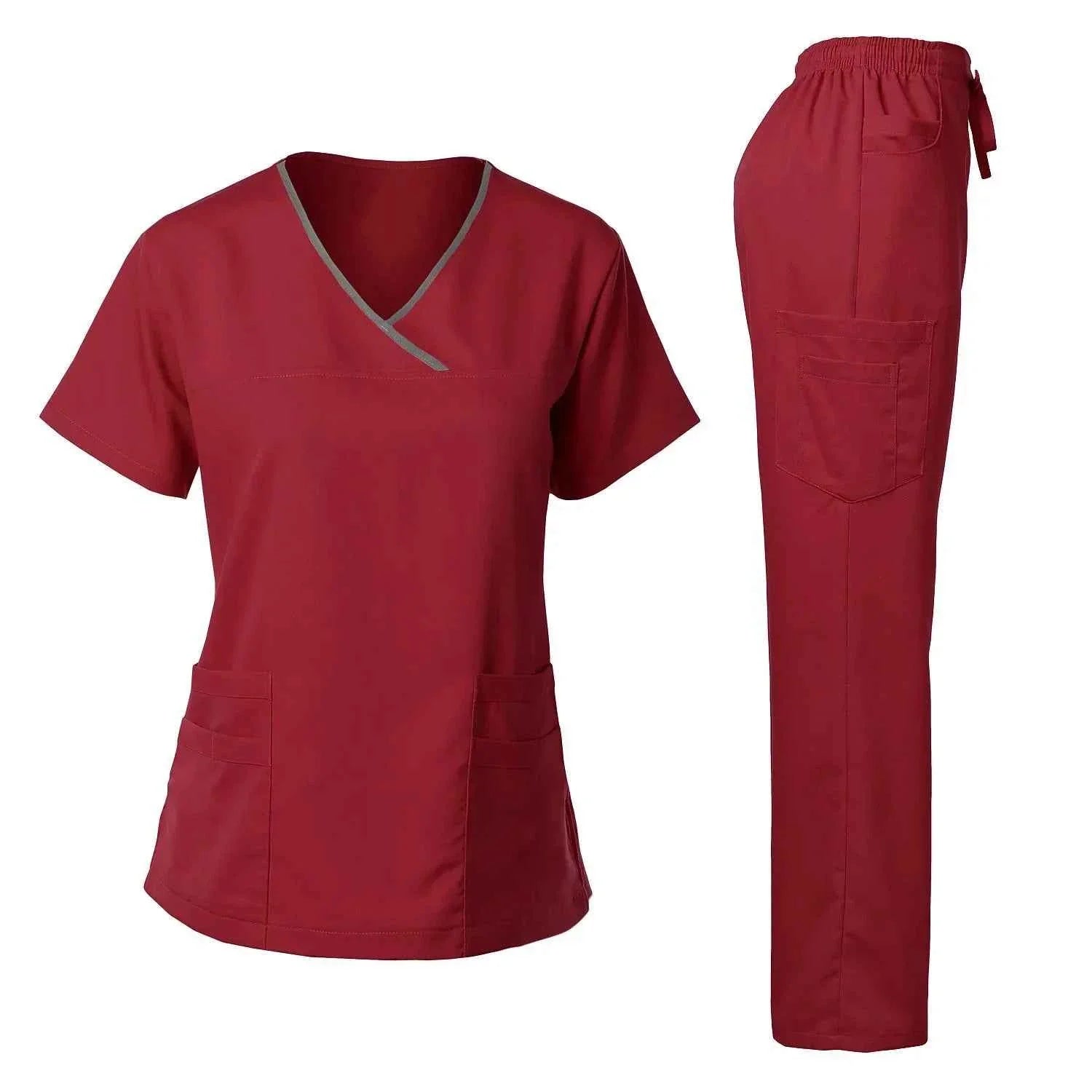 Women's Medical Scrub Uniform Set - P's One-Stop Shop 