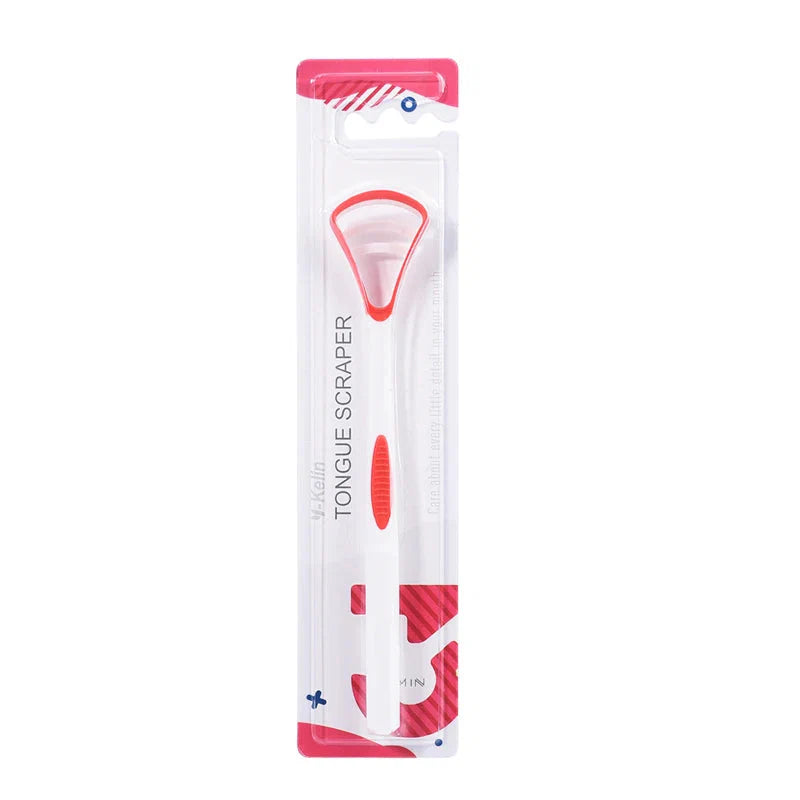 Y-Kelin Tongue Scraper Oral  Cleaner Brush Fresh Breath Cleaning Coated  Toothbrush  Hygiene Care Tools - P's One-Stop Shop 