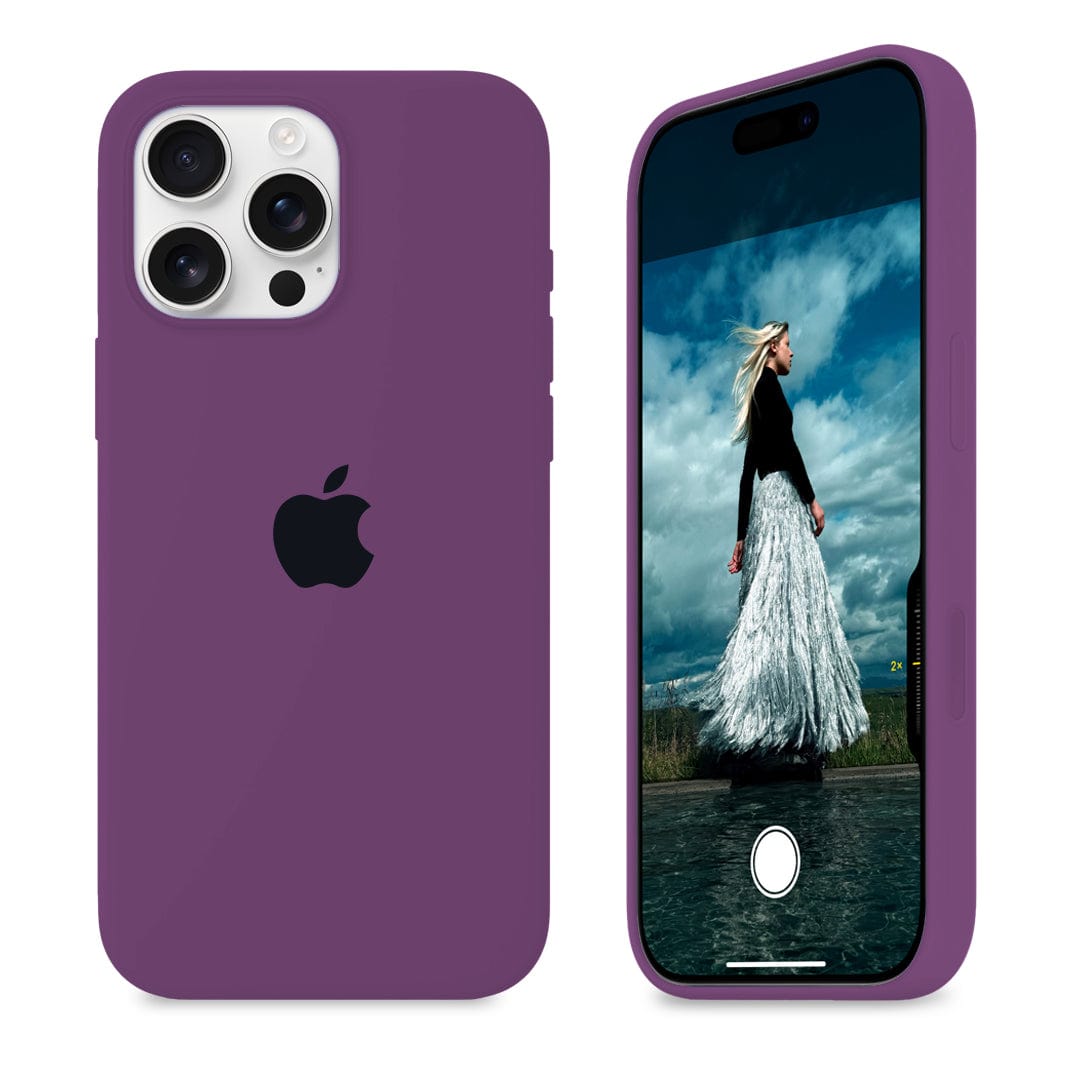 iPhone Silicone Case (Eggplant) - P's One-Stop Shop 