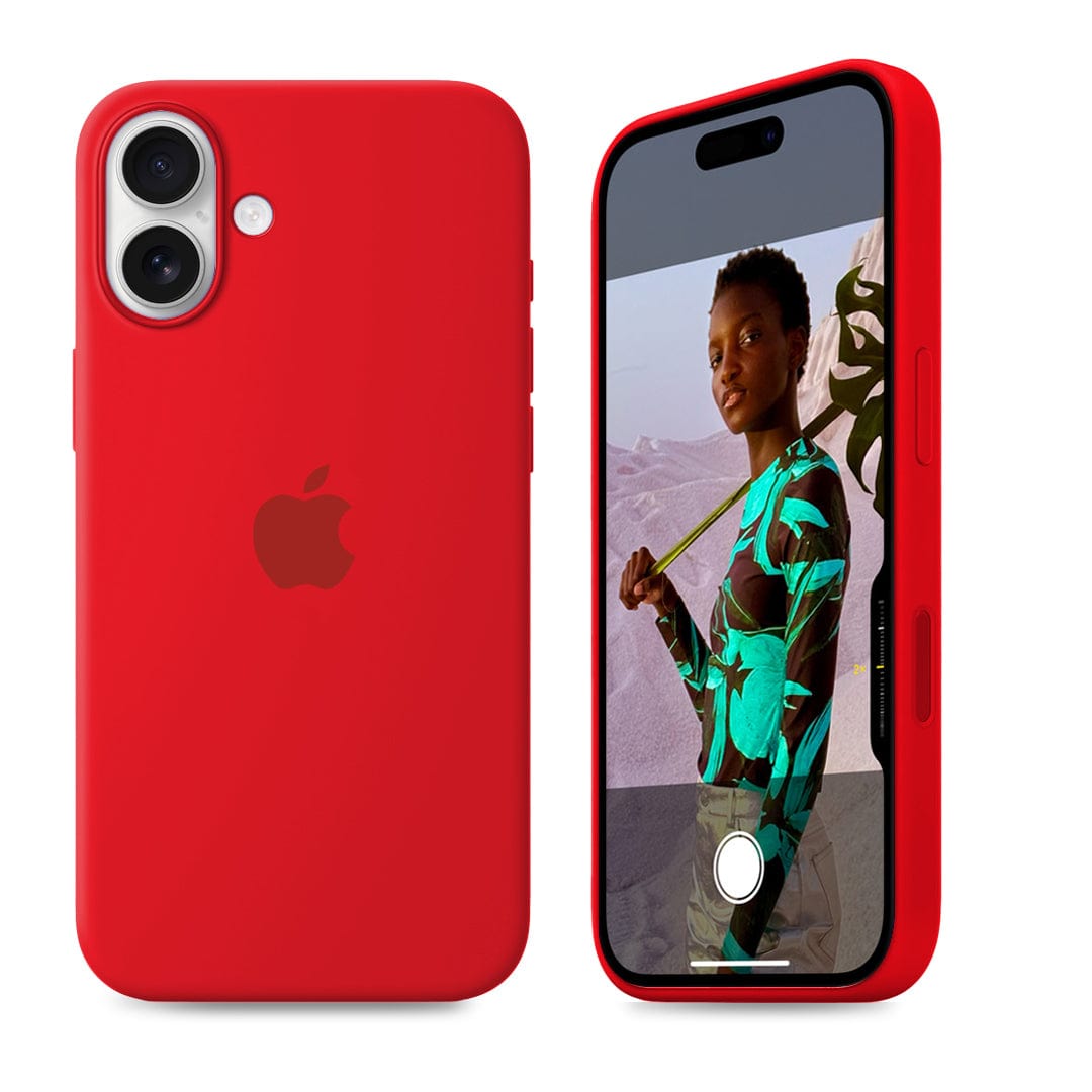 iPhone Silicone Case (Red) - P's One-Stop Shop 