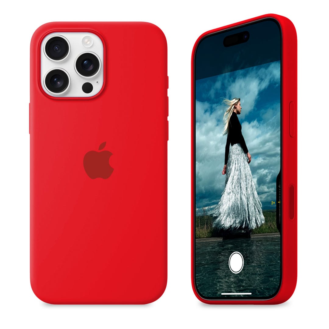 iPhone Silicone Case (Red) - P's One-Stop Shop 