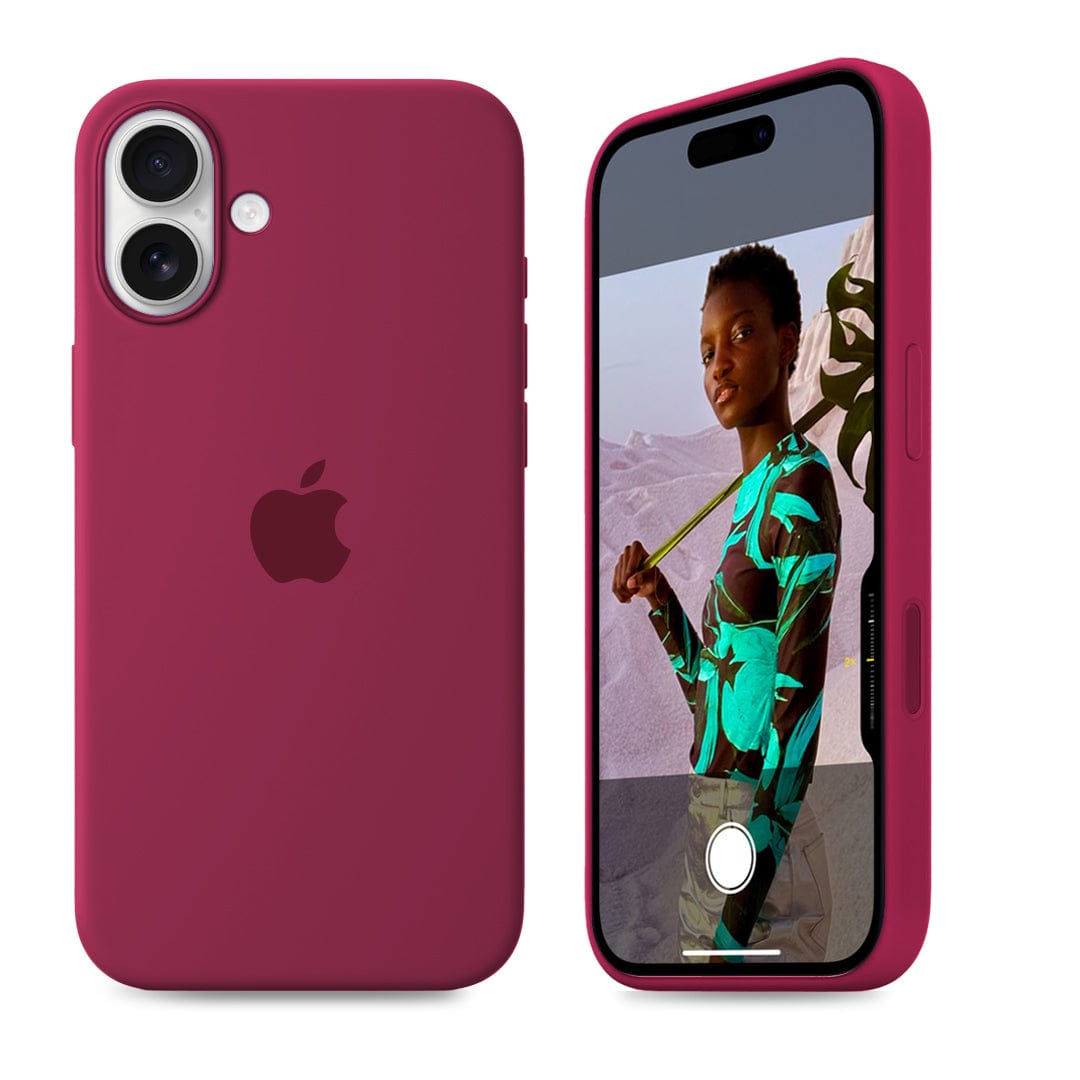 iPhone Silicone Case (Rose Red) - P's One-Stop Shop 