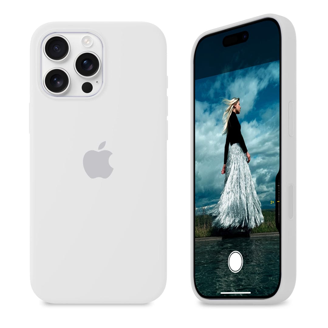 iPhone Silicone Case (White) - P's One-Stop Shop 